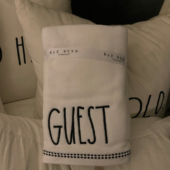 Rae Dunn Hand Towel Set (4). NWT!! - Picture 2 of 8